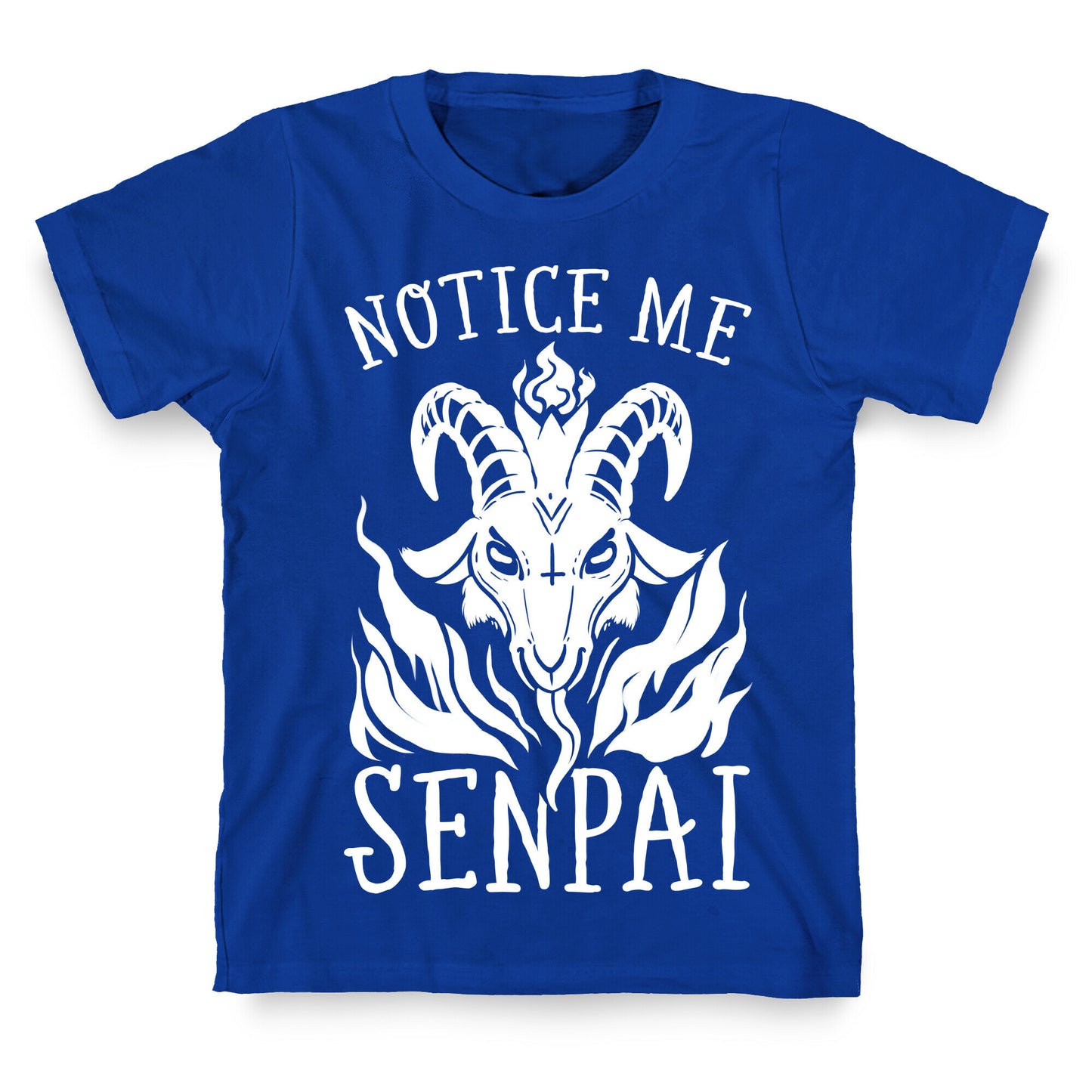 Notice Me Senpai! (Baphomet) T-Shirt