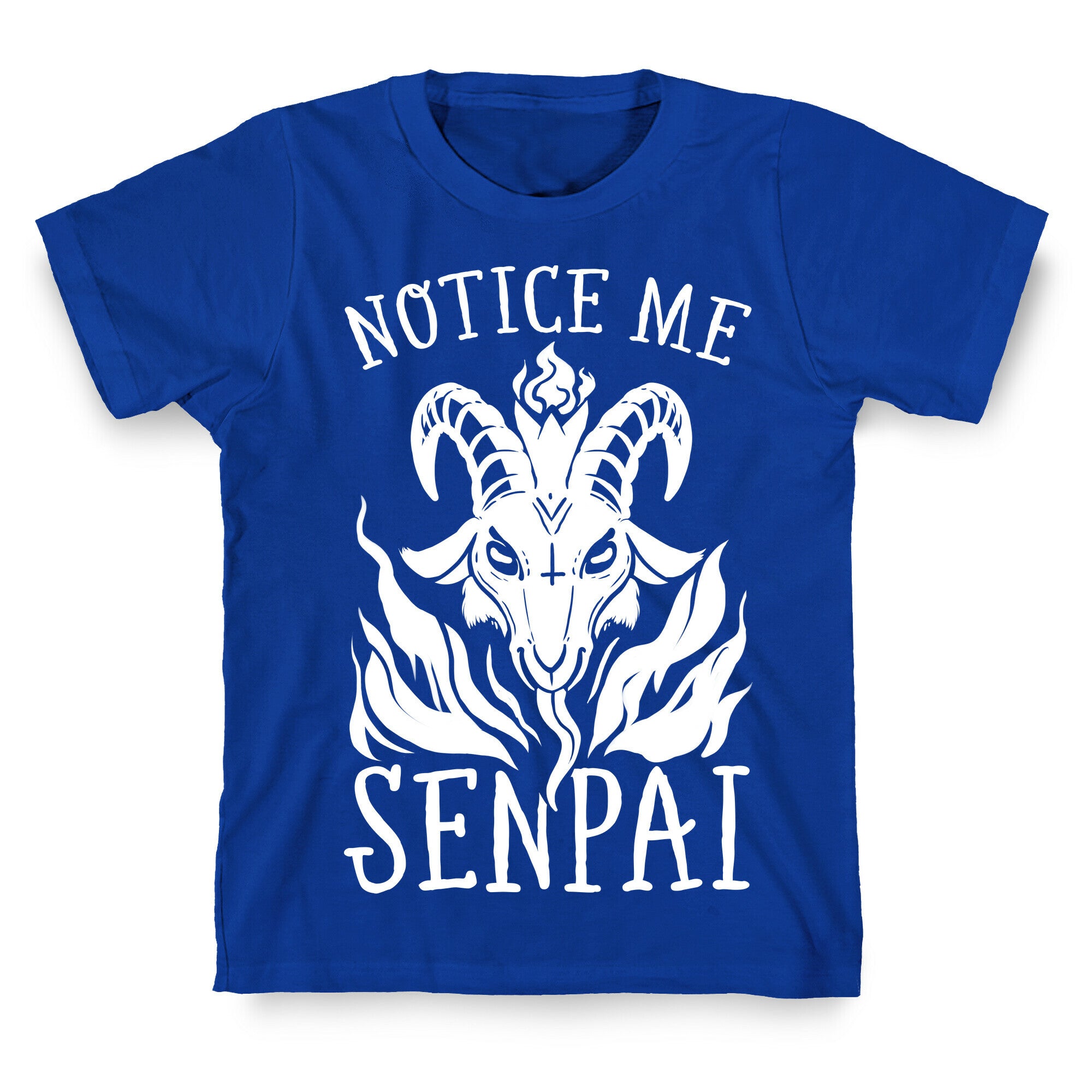 Notice Me Senpai! (Baphomet) T-Shirt