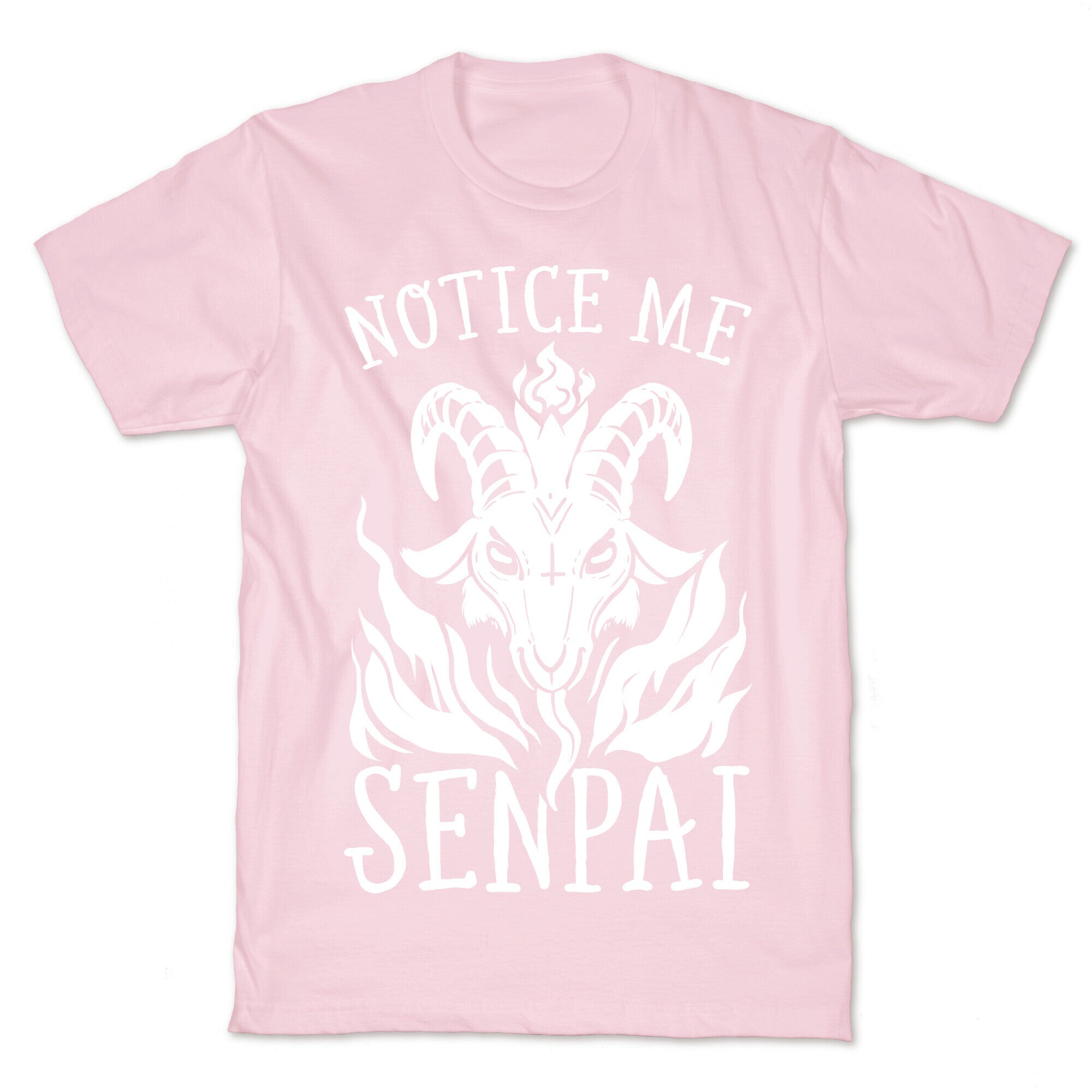 Notice Me Senpai! (Baphomet) T-Shirt