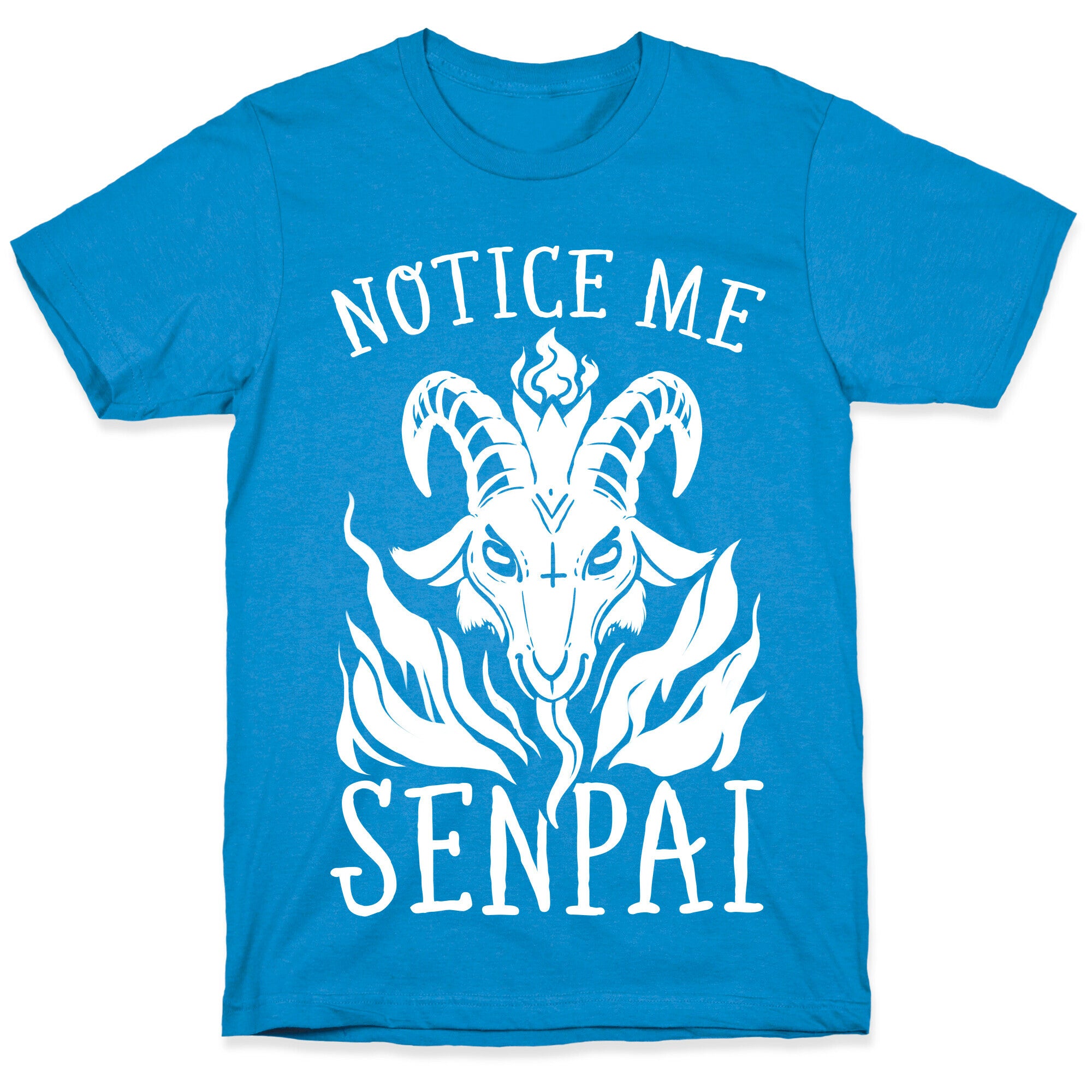 Notice Me Senpai! (Baphomet) T-Shirt
