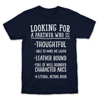 Looking for a Partner Who is a Literal, Actual Book T-Shirt