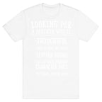 Looking for a Partner Who is a Literal, Actual Book T-Shirt