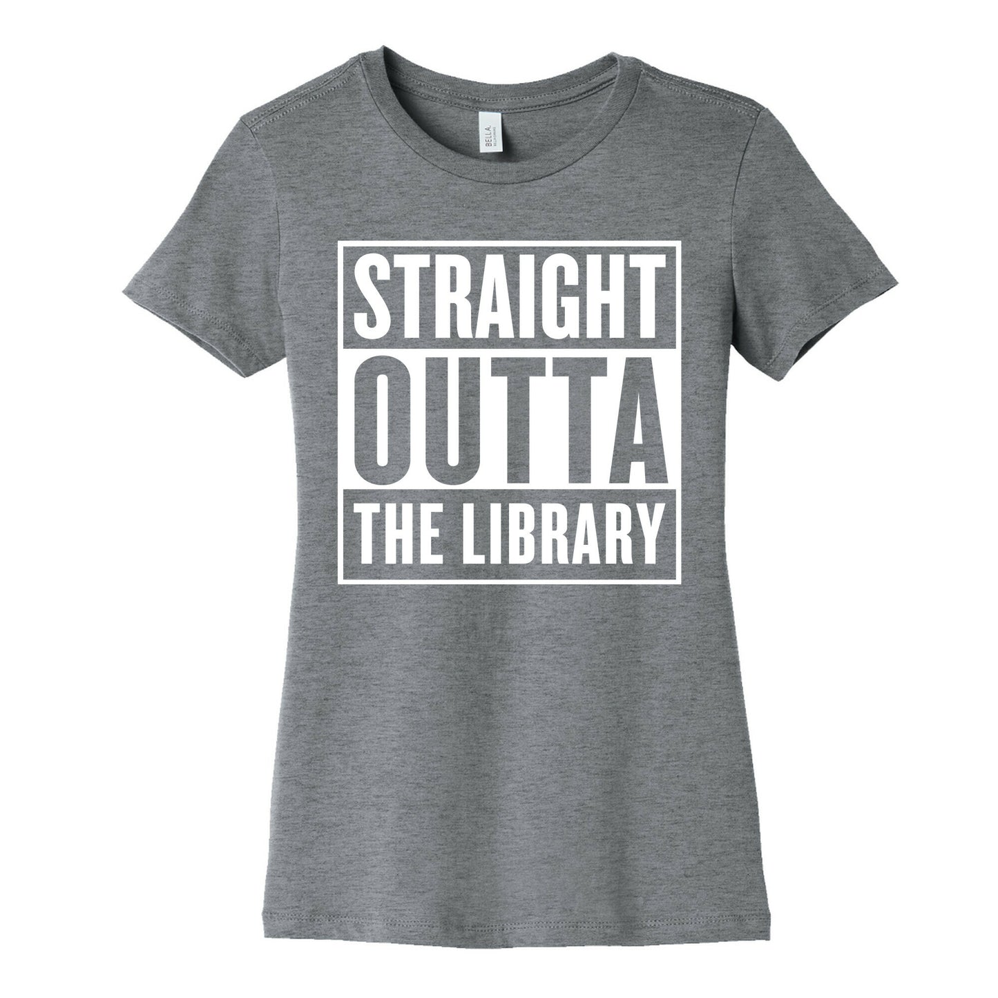 Straight Outta the Library Women's Cotton Tee