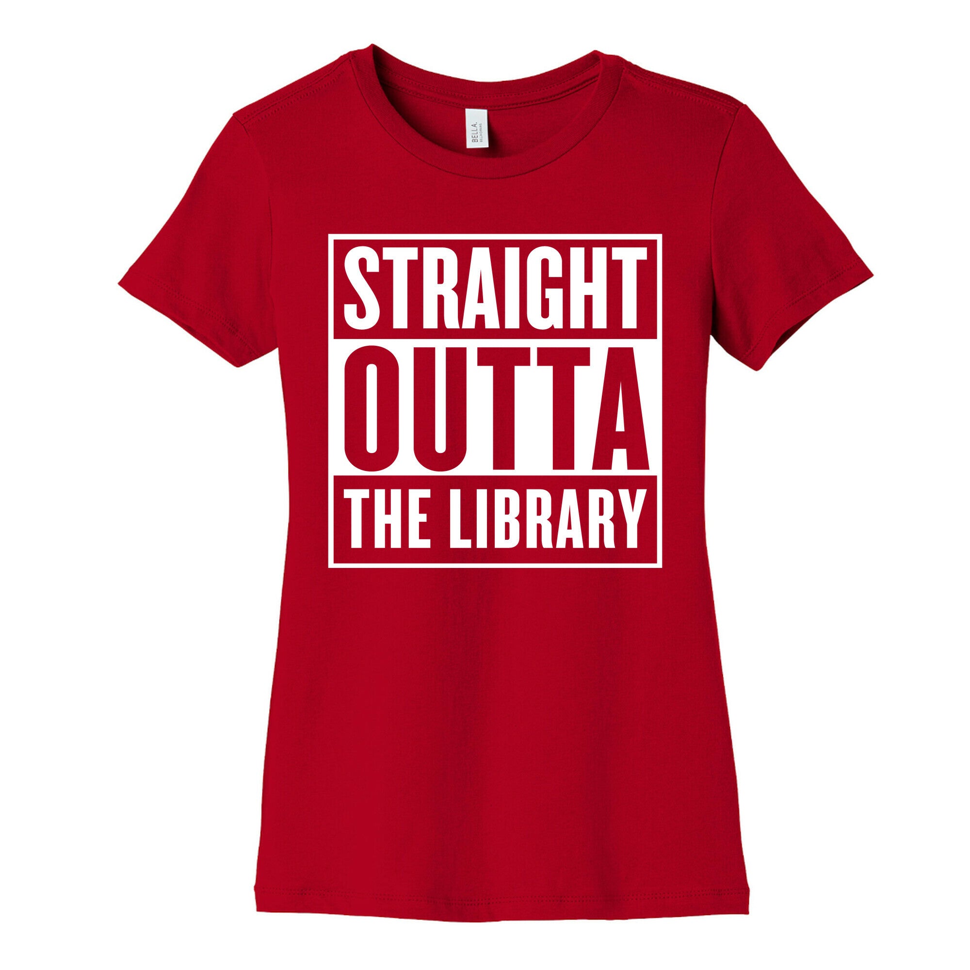Straight Outta the Library Women's Cotton Tee