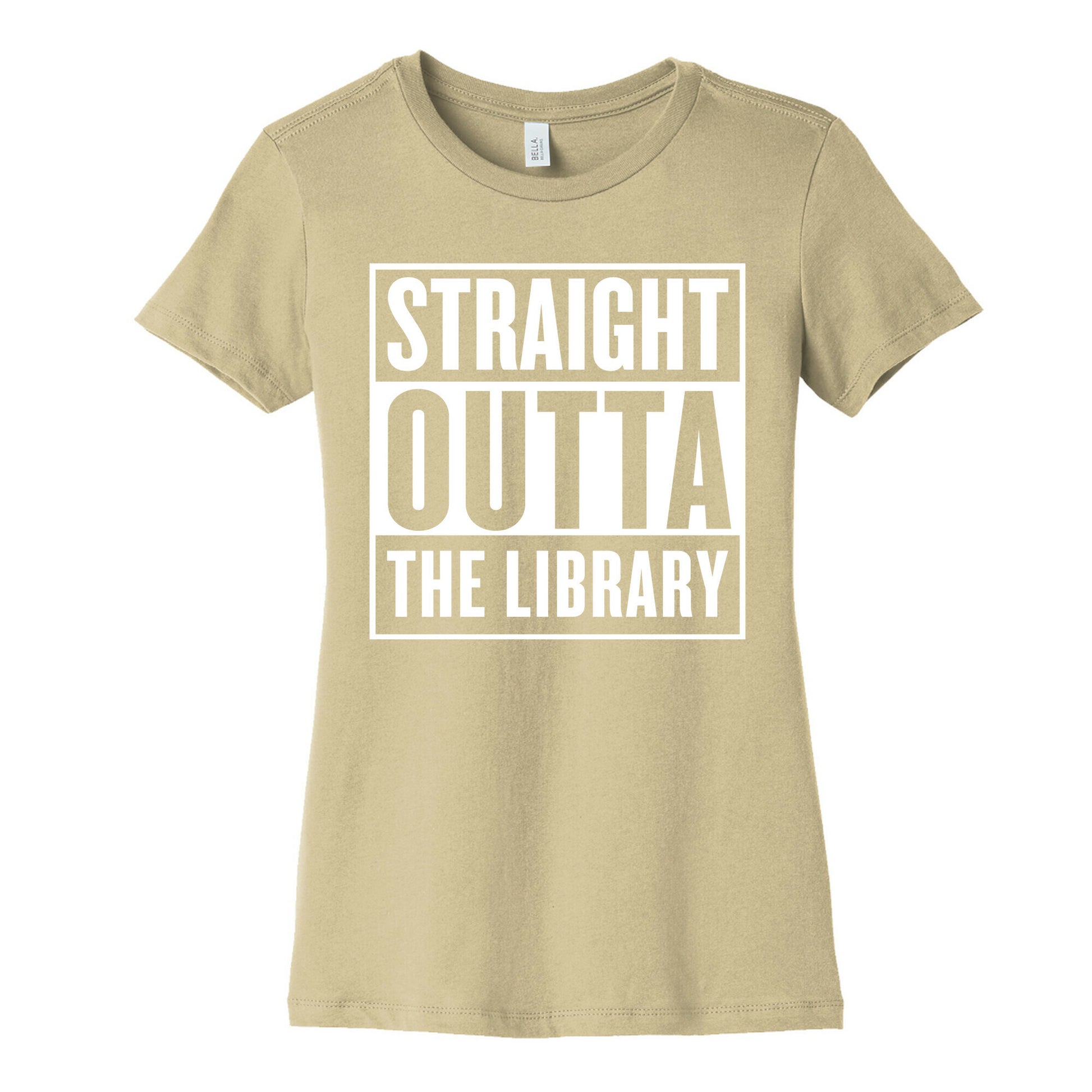 Straight Outta the Library Women's Cotton Tee
