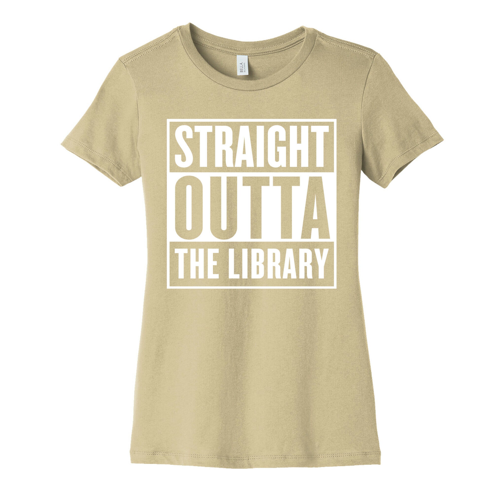 Straight Outta the Library Women's Cotton Tee