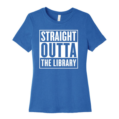 Straight Outta the Library Women's Cotton Tee