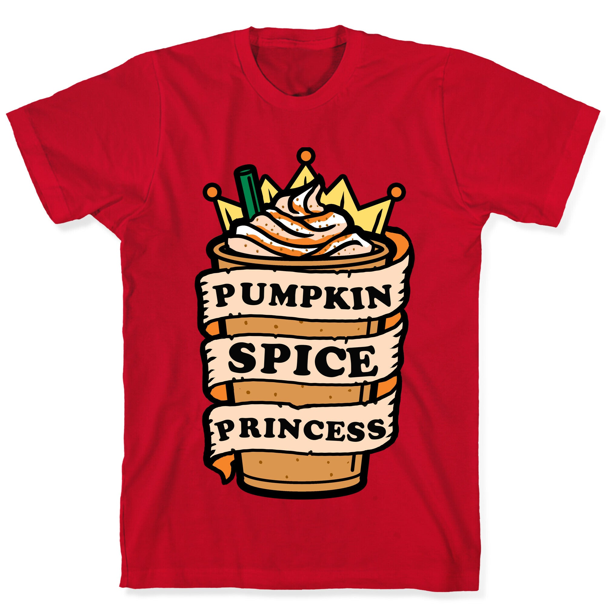 Pumpkin Spice Princess T-Shirt