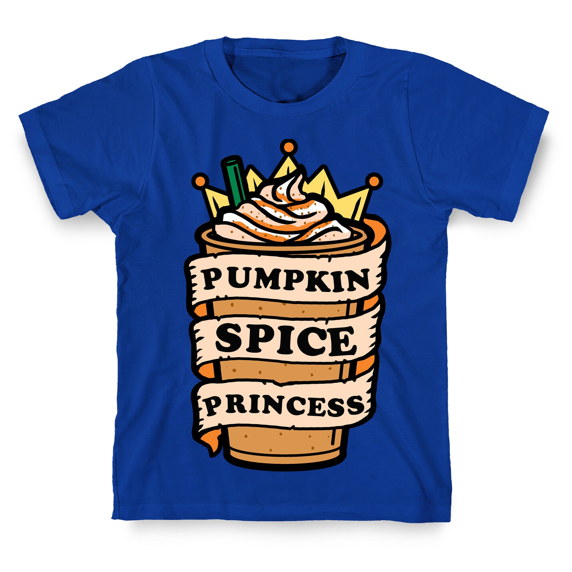 Pumpkin Spice Princess T-Shirt