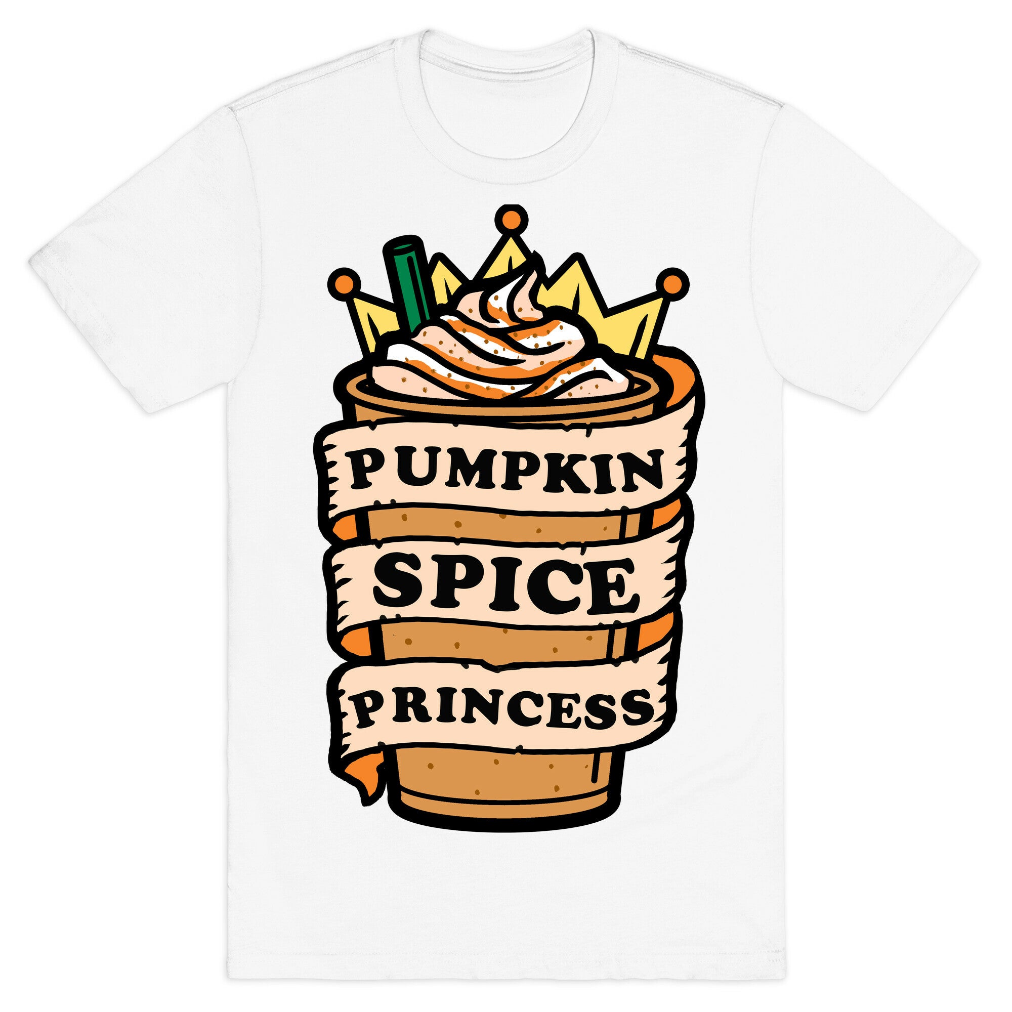 Pumpkin Spice Princess T-Shirt