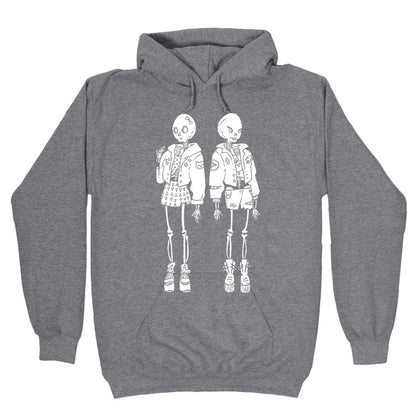Skeleton Girls Hoodie