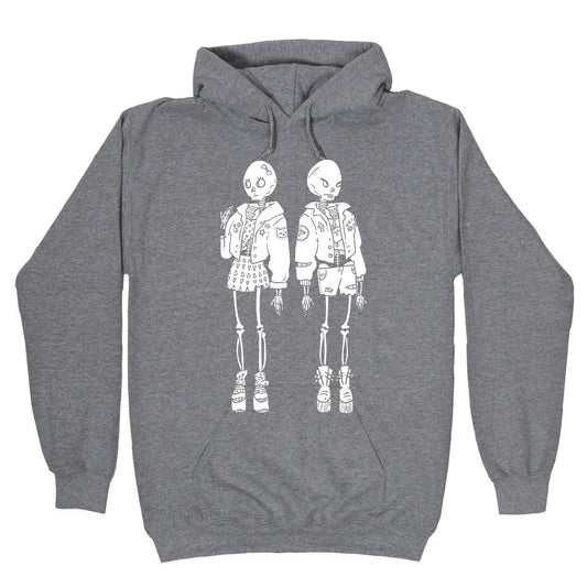 Skeleton Girls Hoodie