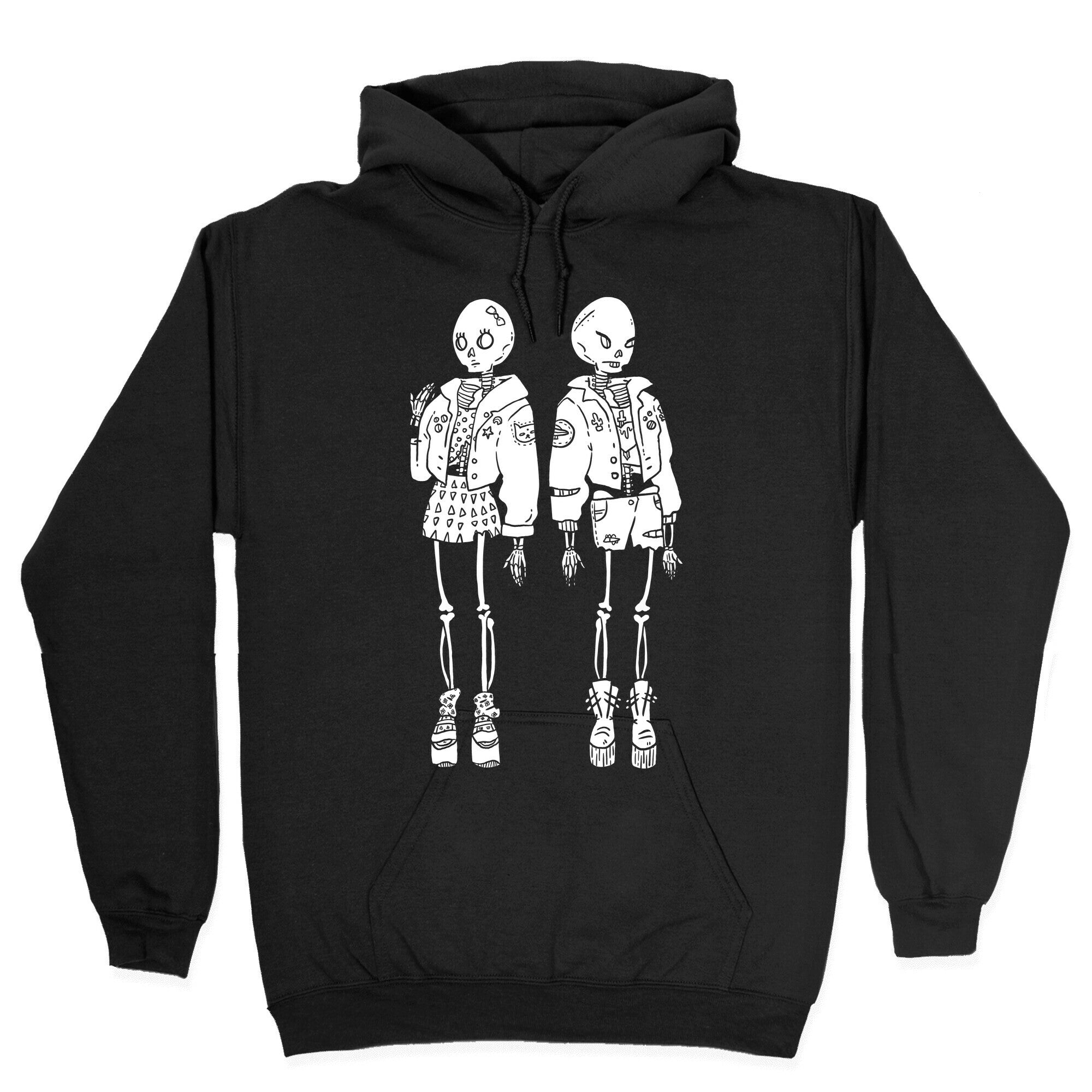 Skeleton Girls Hoodie