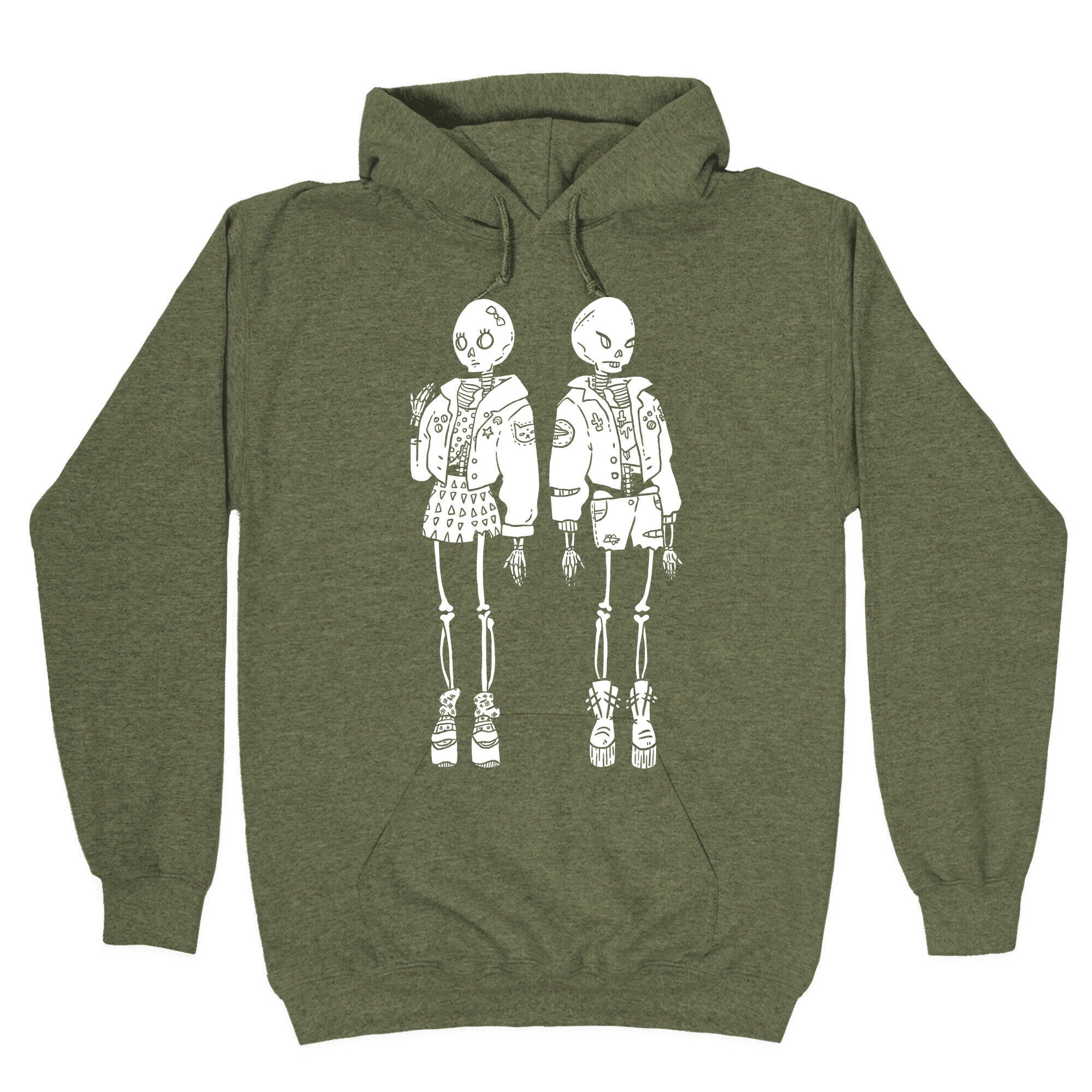 Skeleton Girls Hoodie