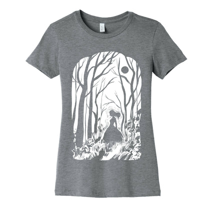 Ghost In The Woods Women's Cotton Tee