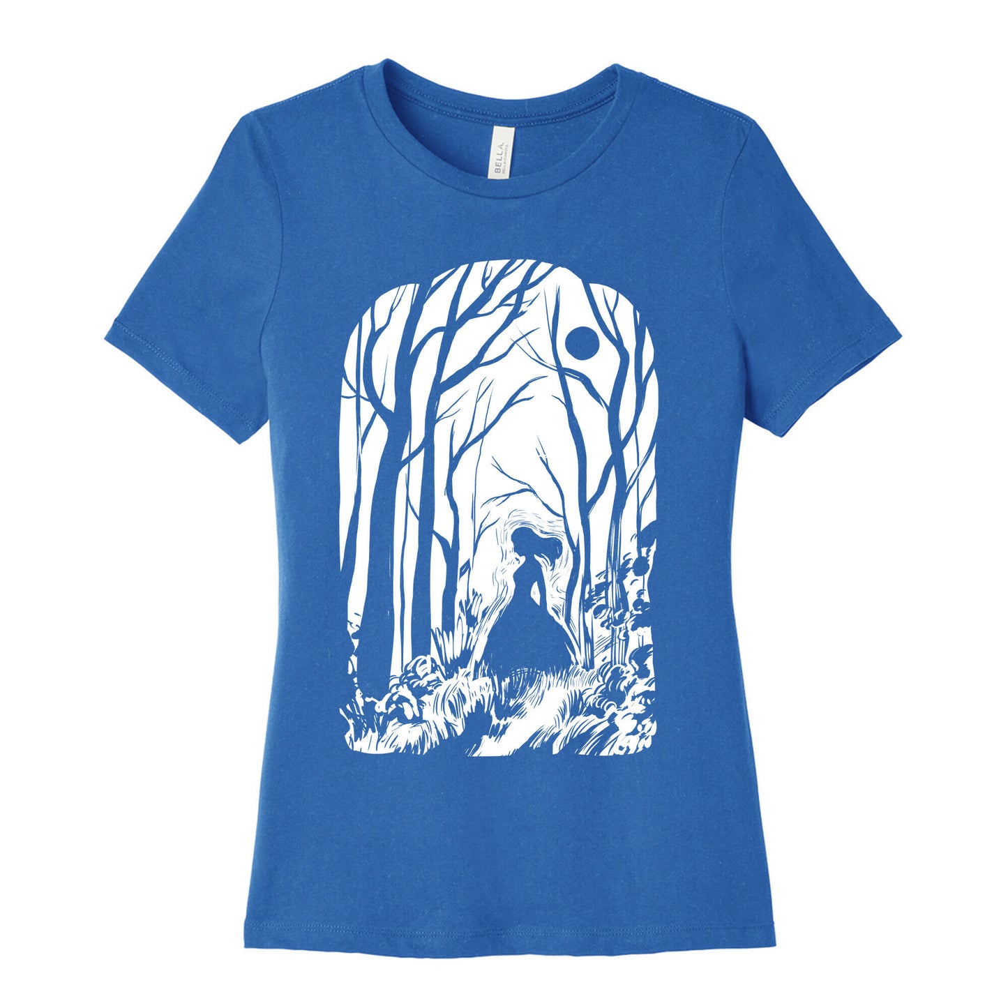 Ghost In The Woods Women's Cotton Tee