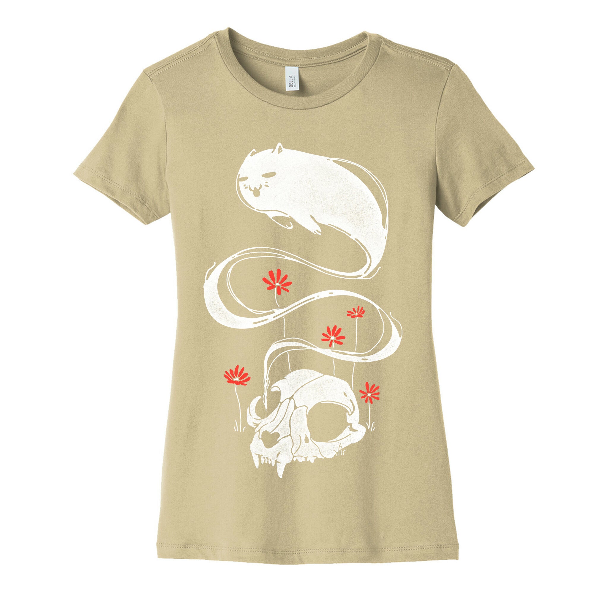 Cat Ghost Women's Cotton Tee