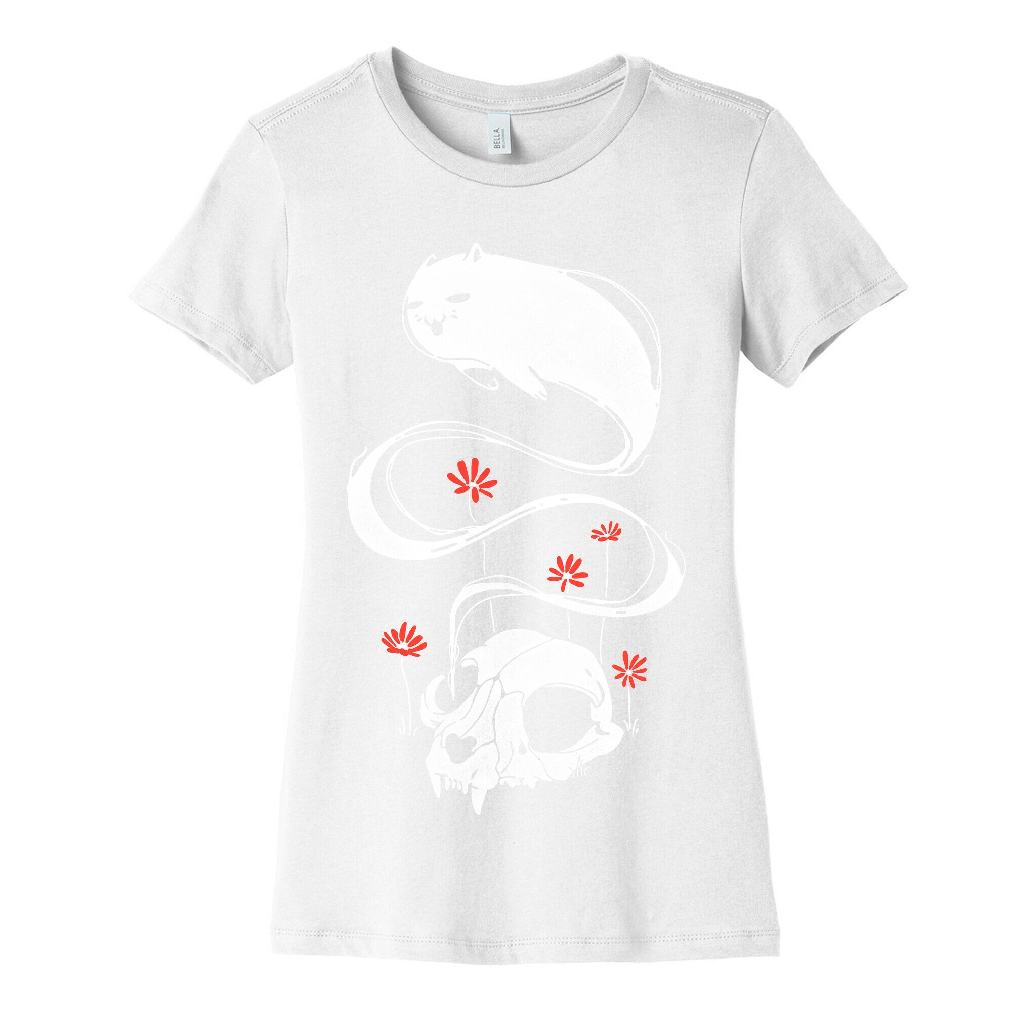 Cat Ghost Women's Cotton Tee