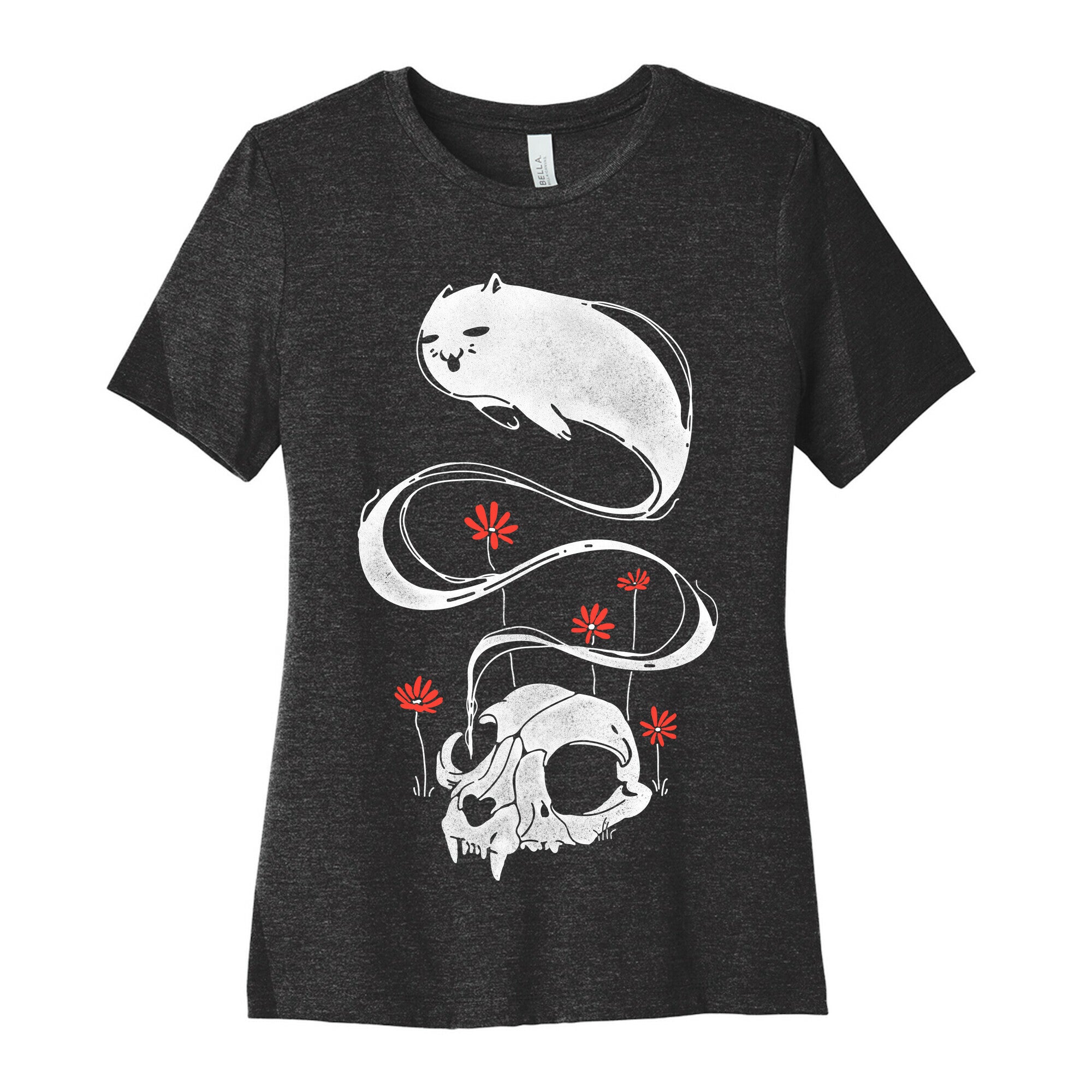 Cat Ghost Women's Cotton Tee