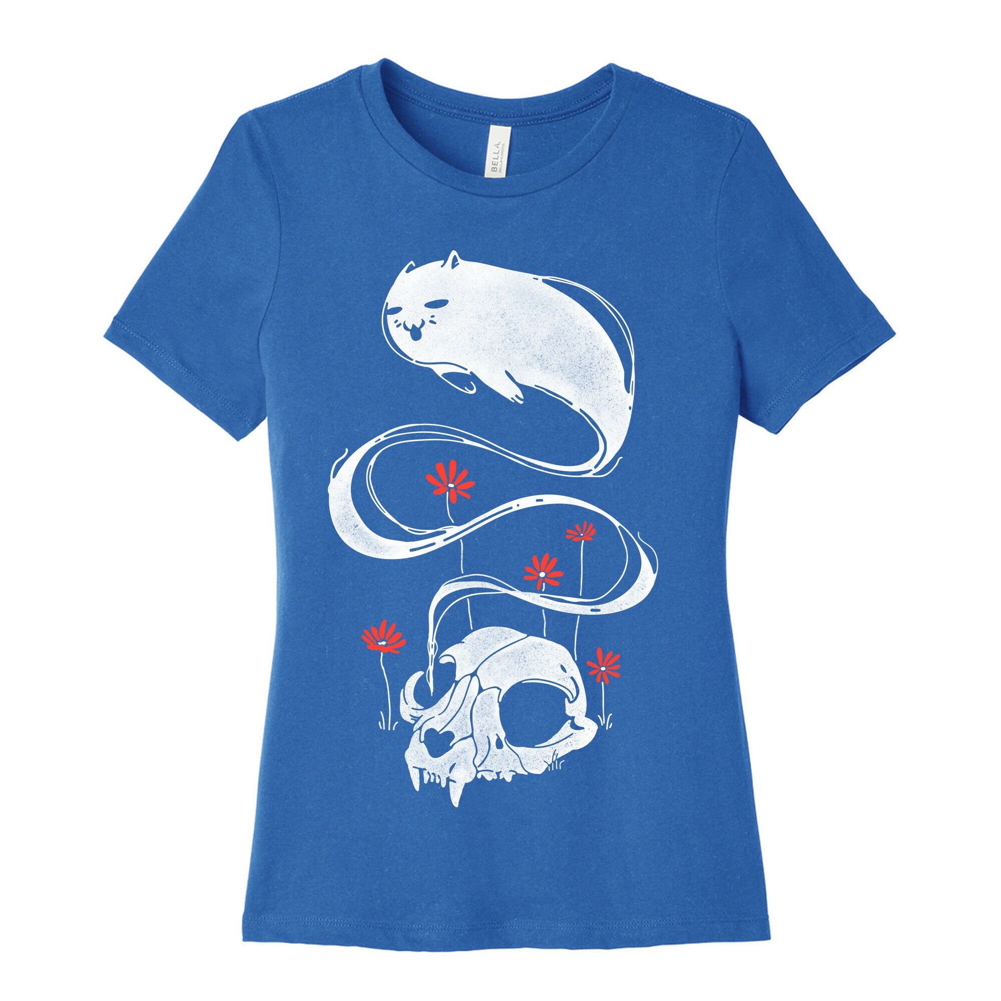 Cat Ghost Women's Cotton Tee