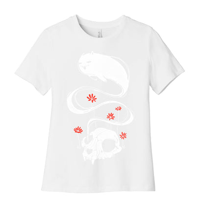 Cat Ghost Women's Cotton Tee