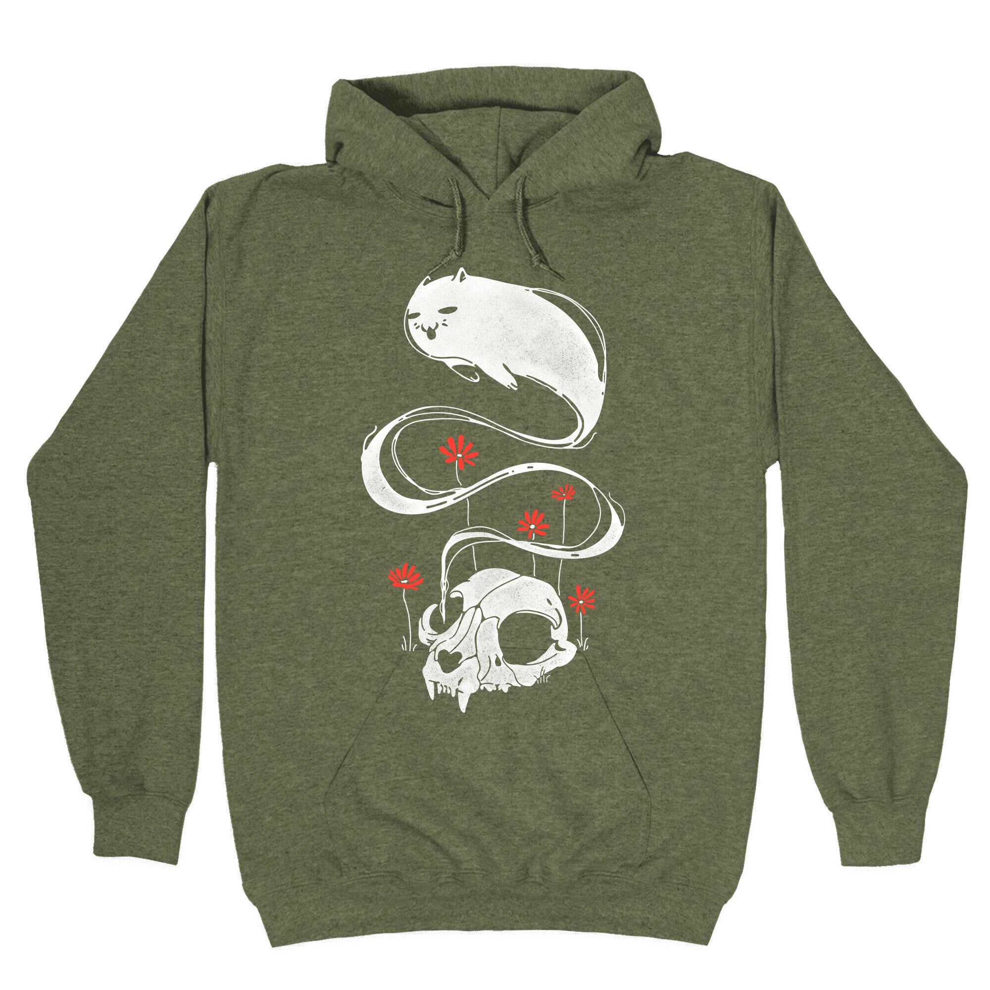 Cat Ghost Hoodie