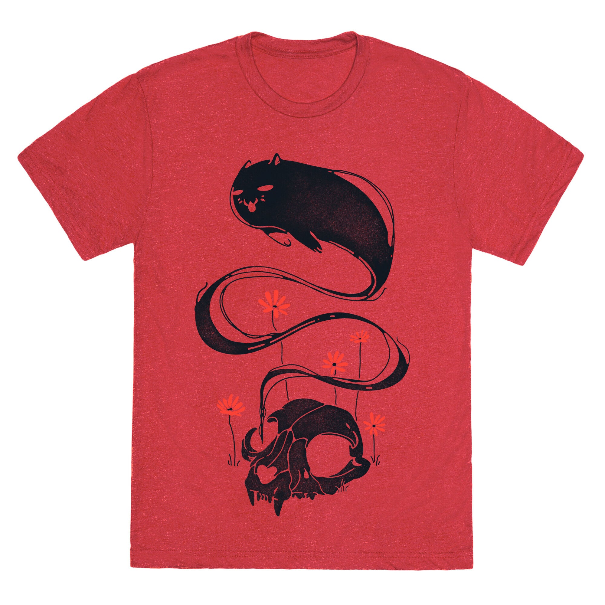 Cat Ghost Unisex Triblend Tee