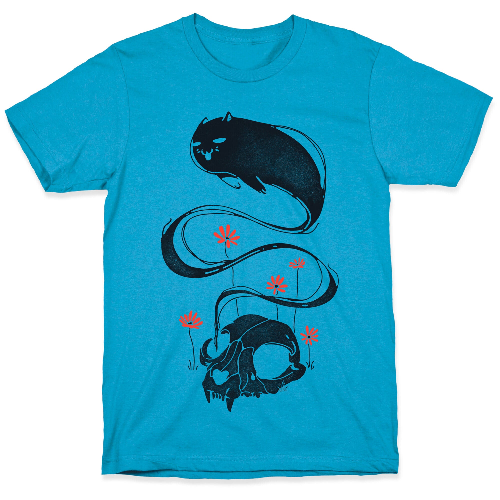 Cat Ghost Unisex Triblend Tee