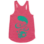 Cat Ghost Racerback Tank