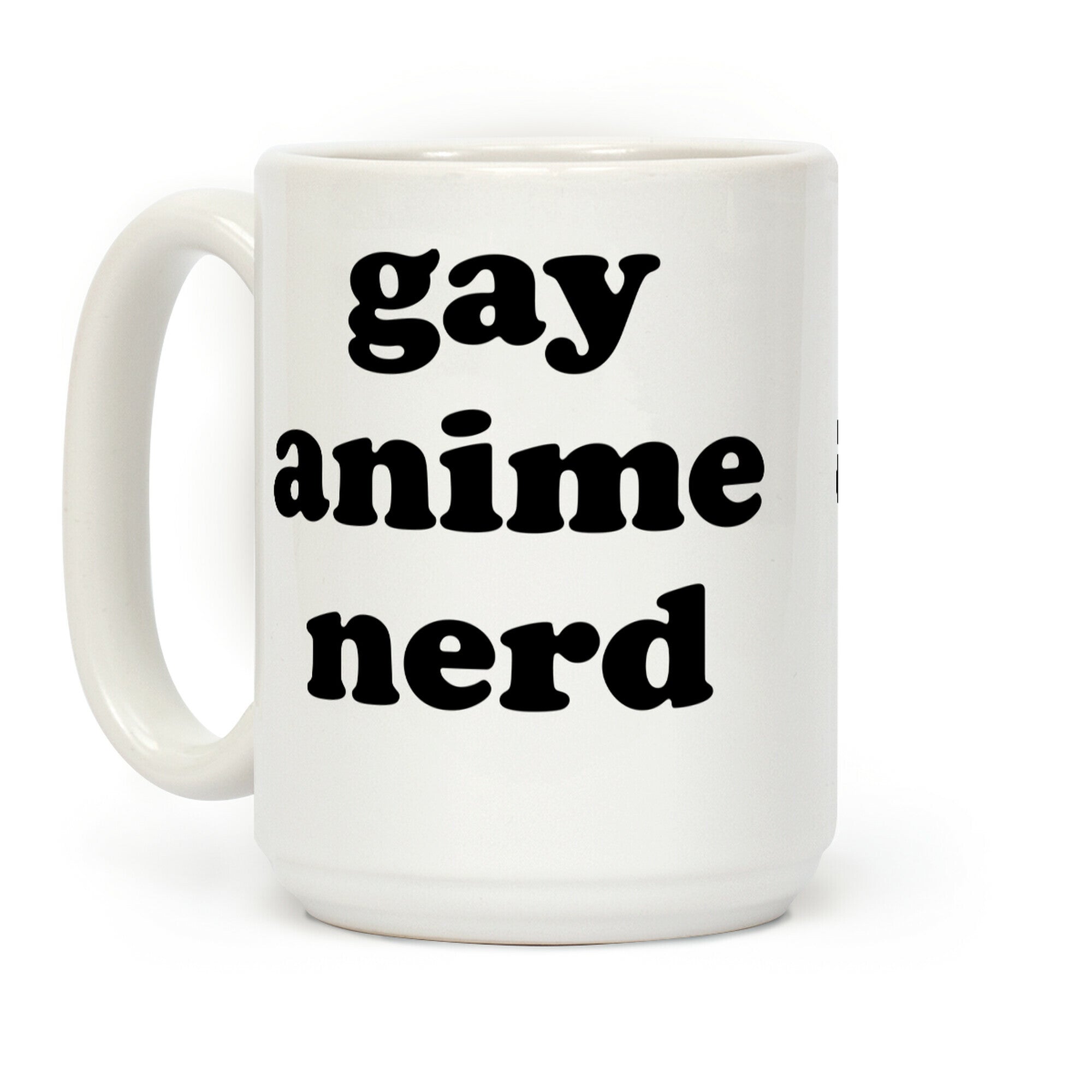 Gay Anime Nerd Coffee Mug