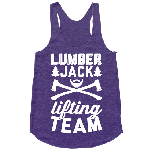 Lumberjack Lifting Team Racerback Tank