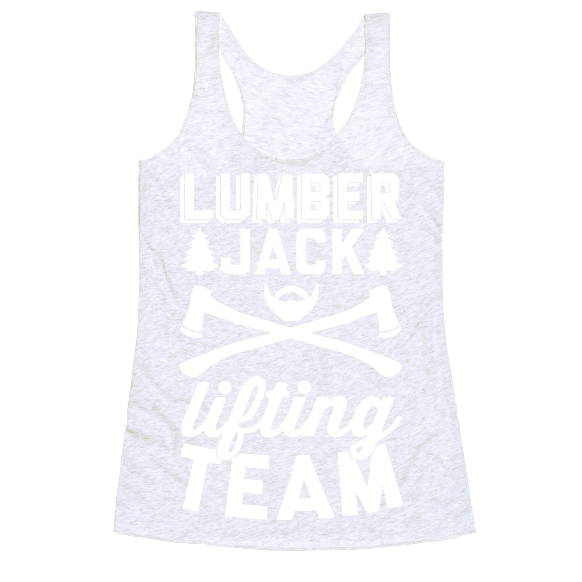 Lumberjack Lifting Team Racerback Tank