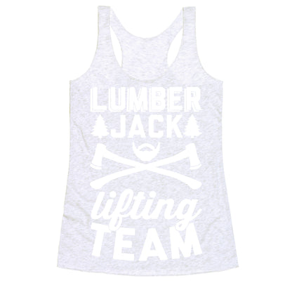 Lumberjack Lifting Team Racerback Tank
