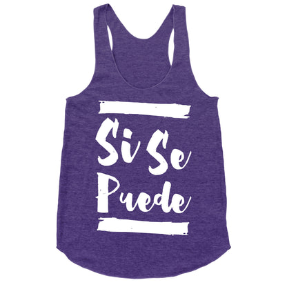 Si Se Puede Racerback Tank