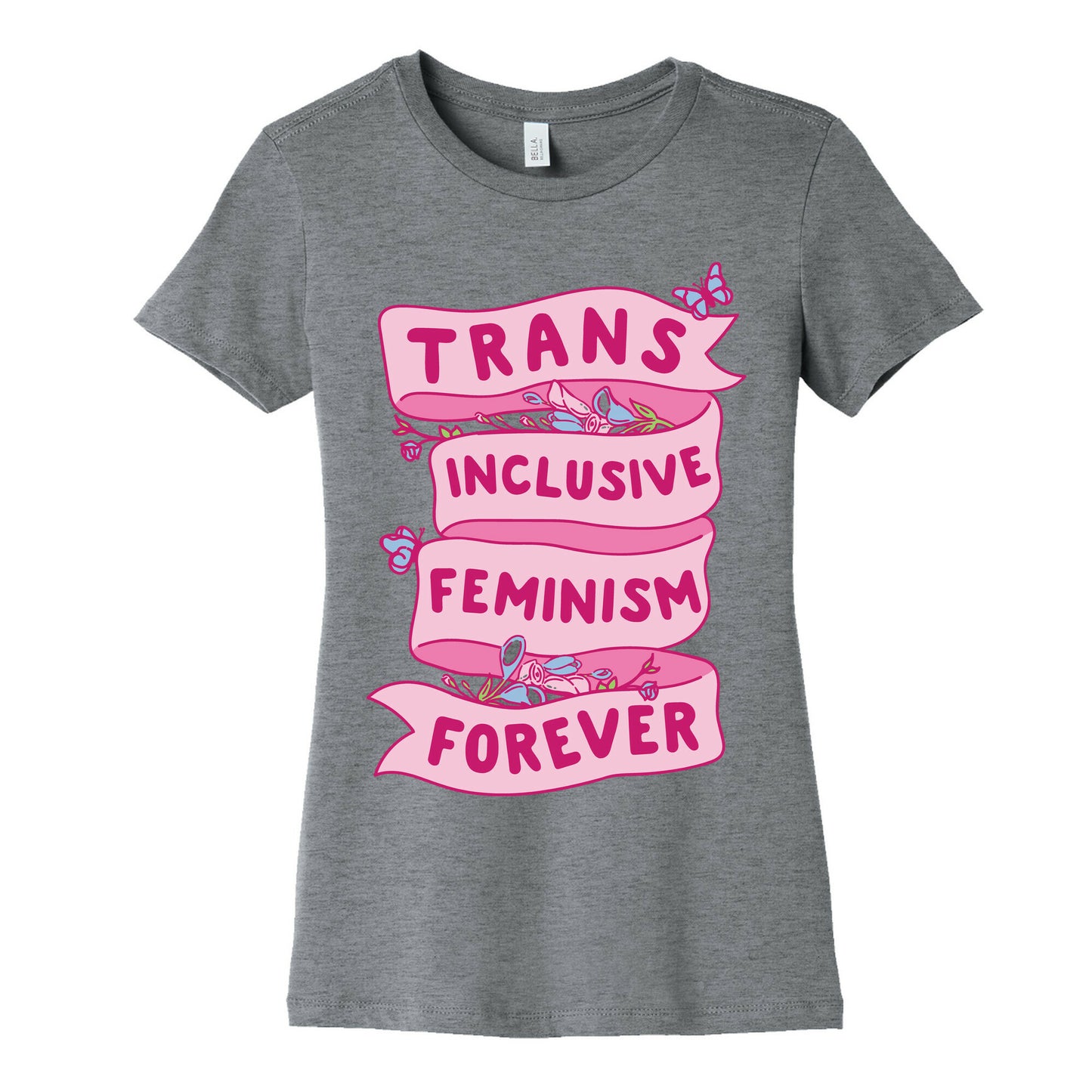 Trans Inclusive Feminism Forever Women's Cotton Tee