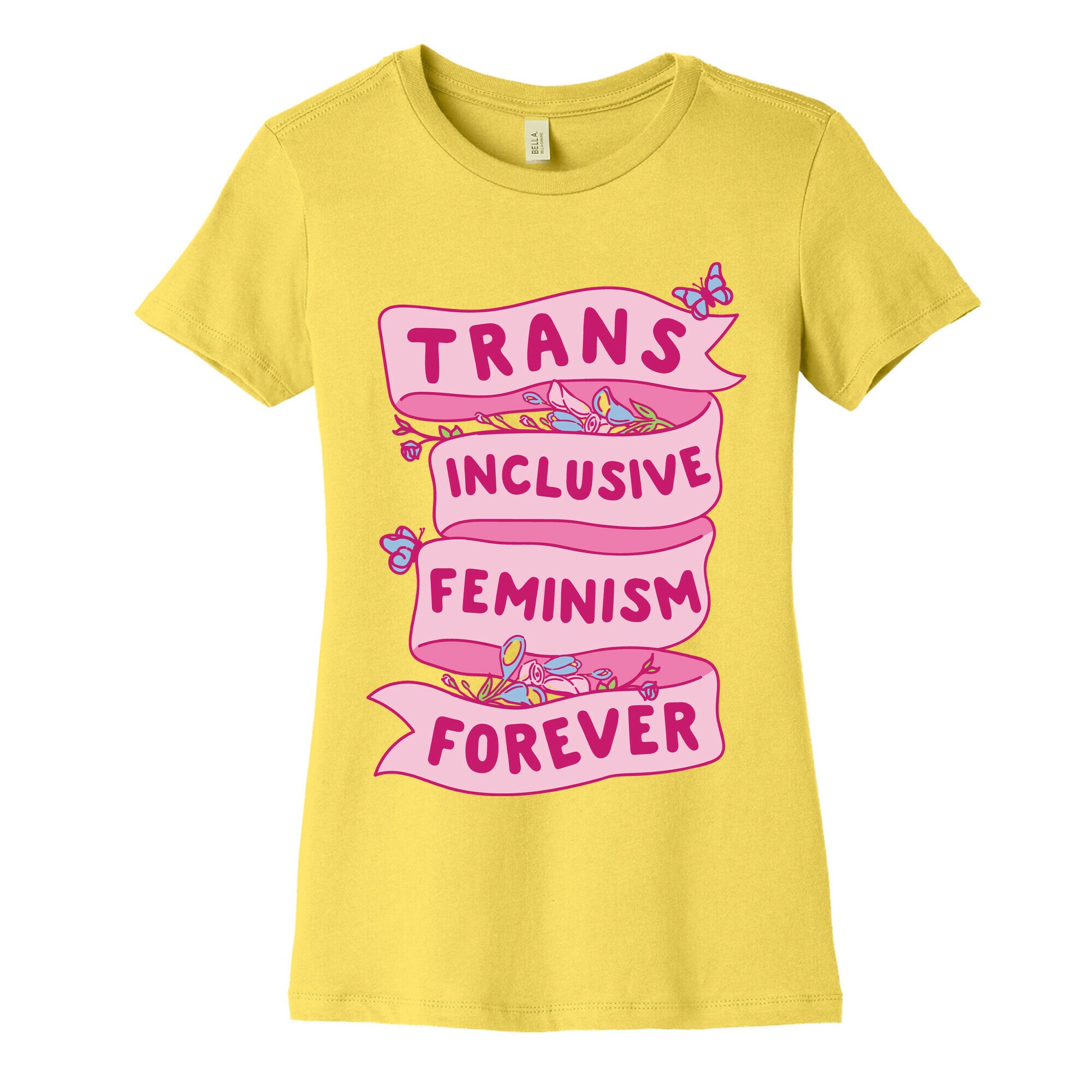 Trans Inclusive Feminism Forever Women's Cotton Tee