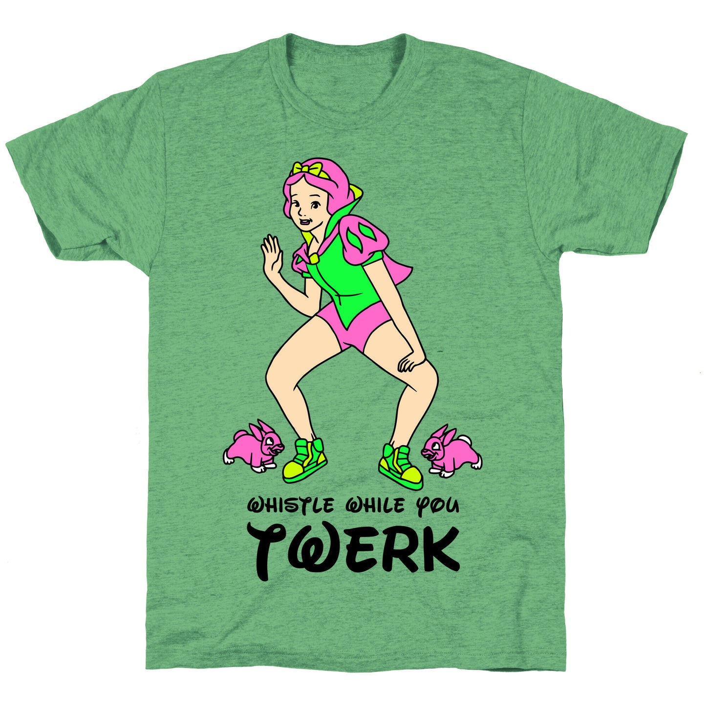 Whistle While You Twerk Unisex Triblend Tee