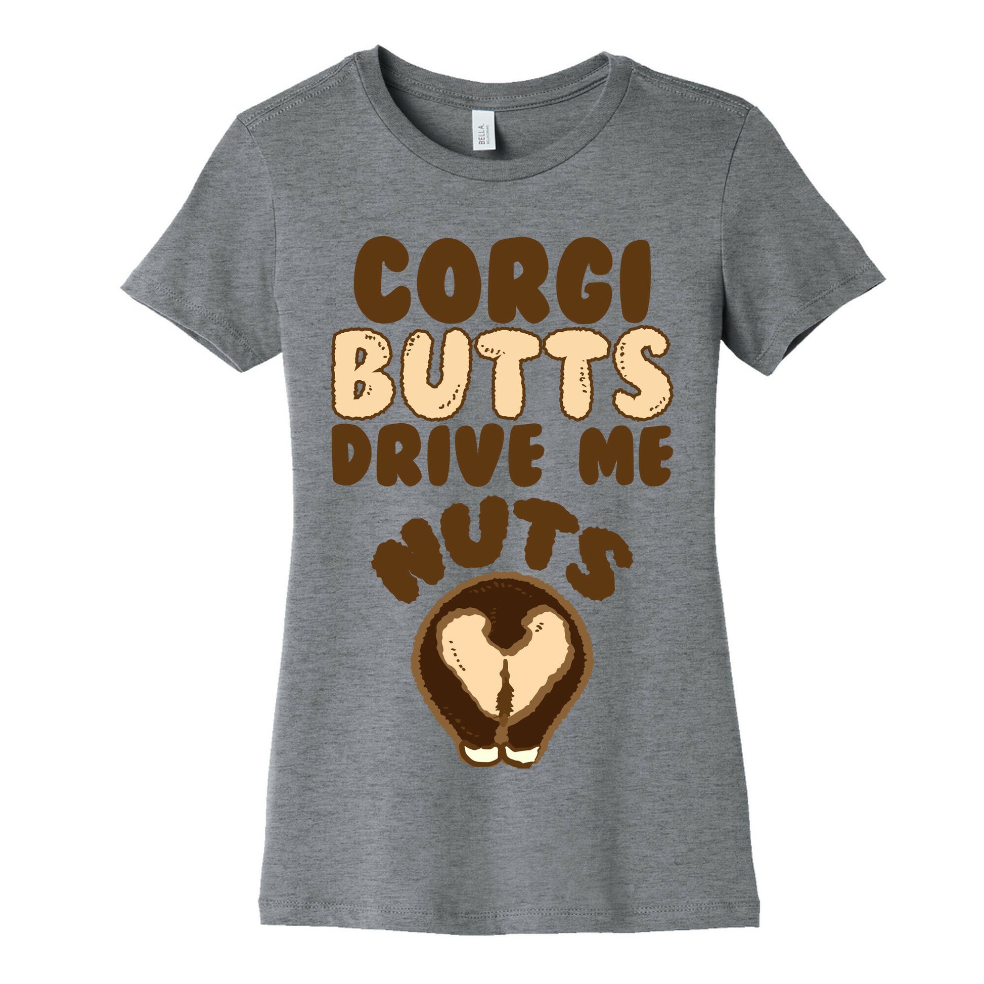 Corgi Butts Women's Cotton Tee