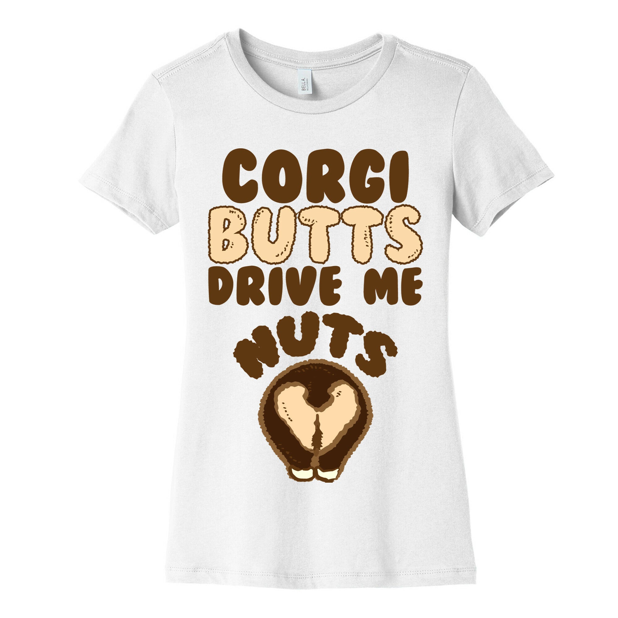 Corgi Butts Women's Cotton Tee