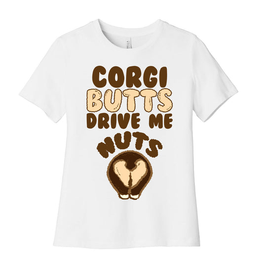 Corgi Butts Women's Cotton Tee