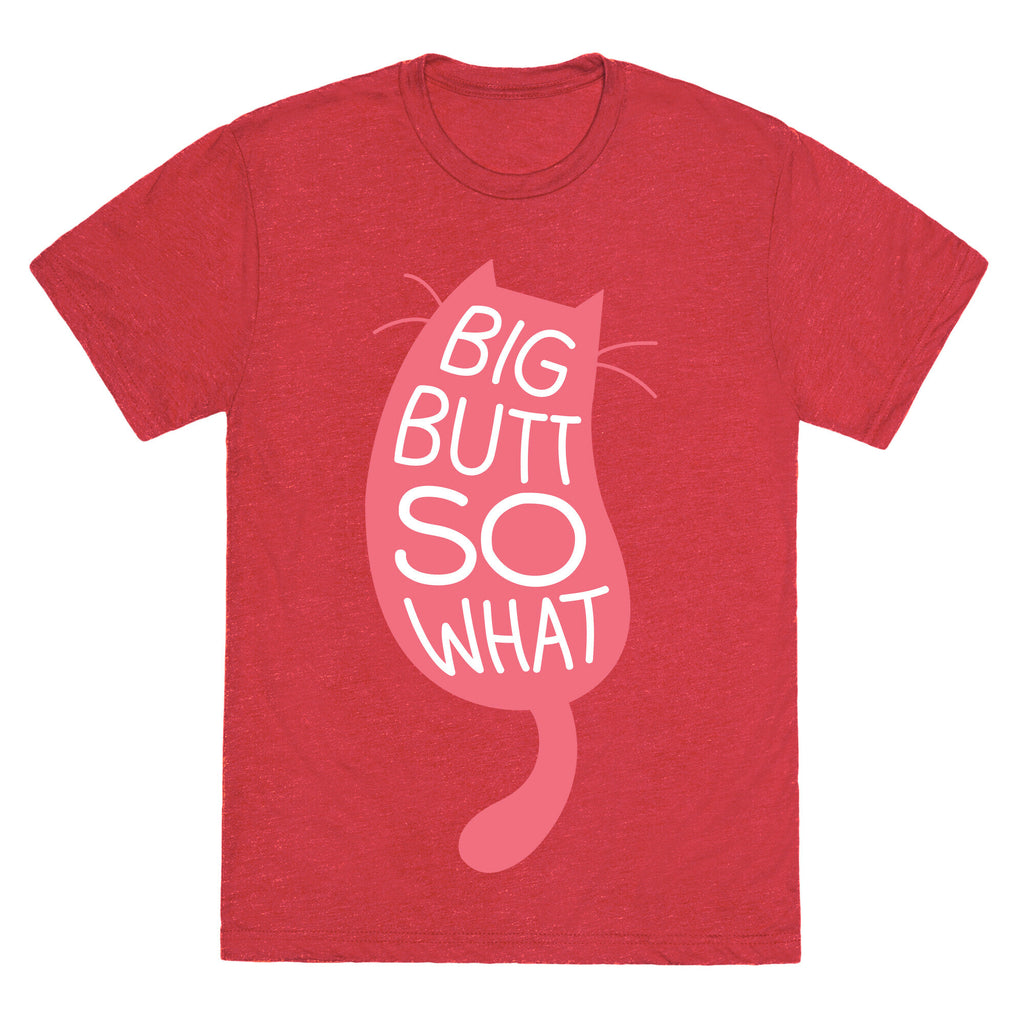 Big Butt So What Unisex Triblend Tee