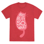 Big Butt So What Unisex Triblend Tee