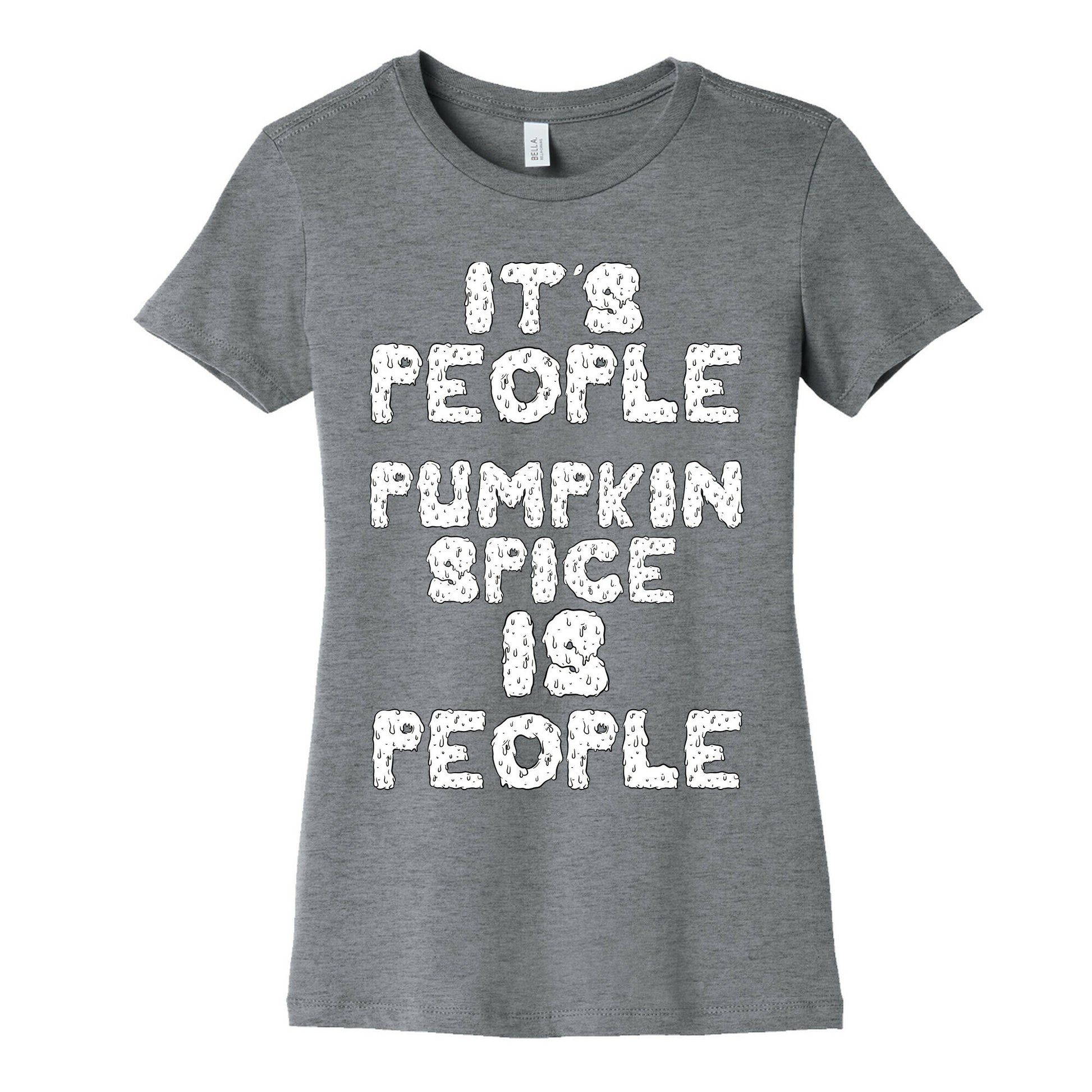 Pumpkin Spice is People Women's Cotton Tee