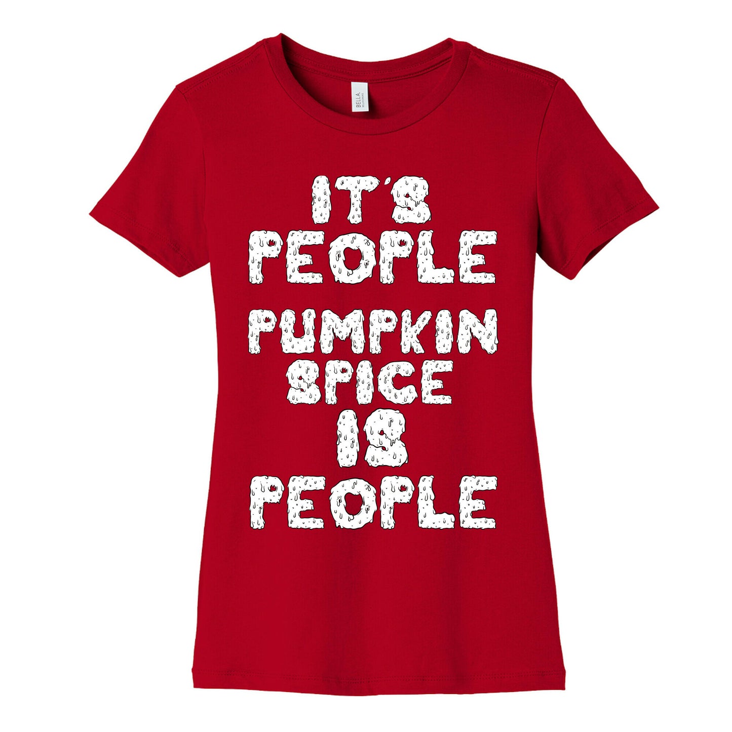 Pumpkin Spice is People Women's Cotton Tee