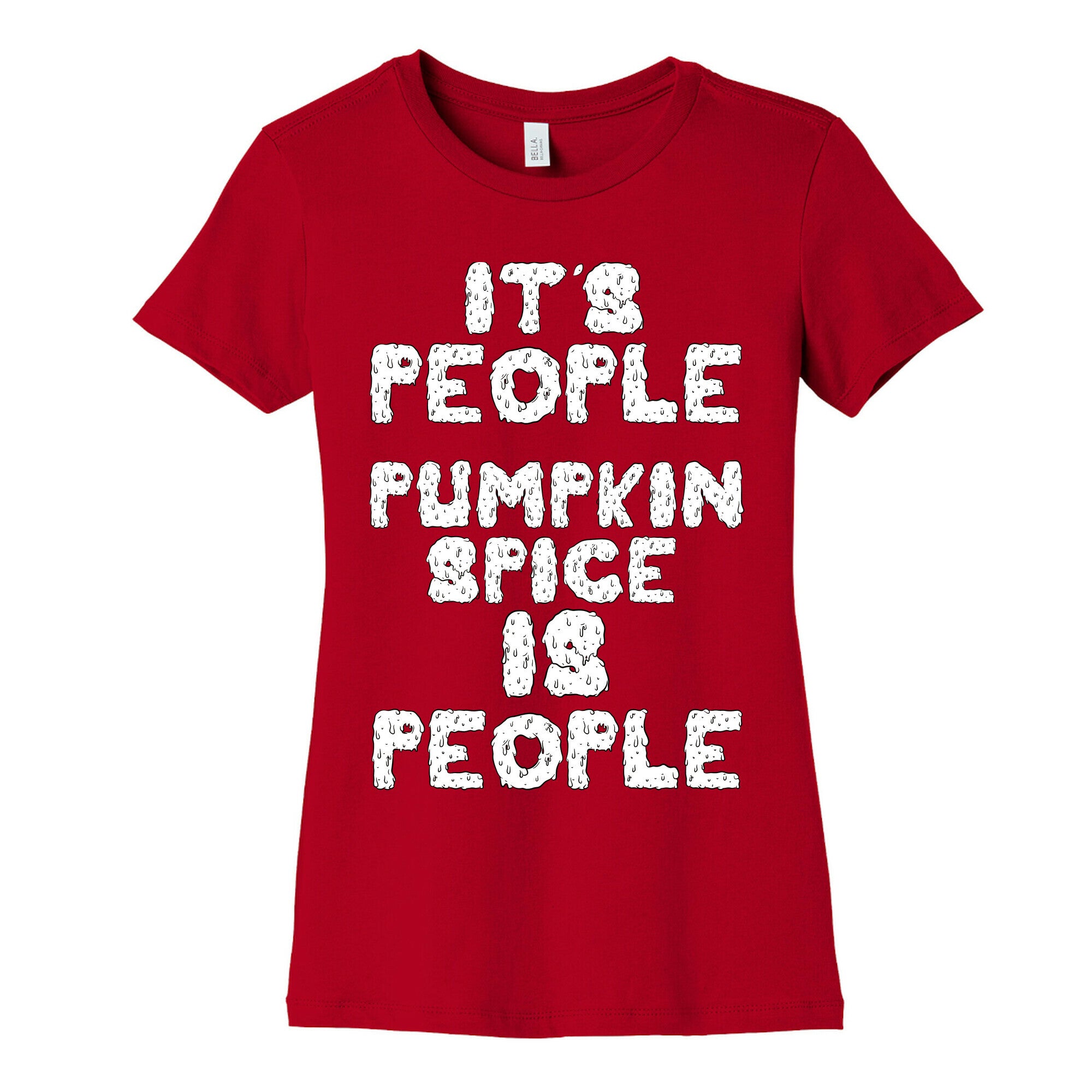 Pumpkin Spice is People Women's Cotton Tee