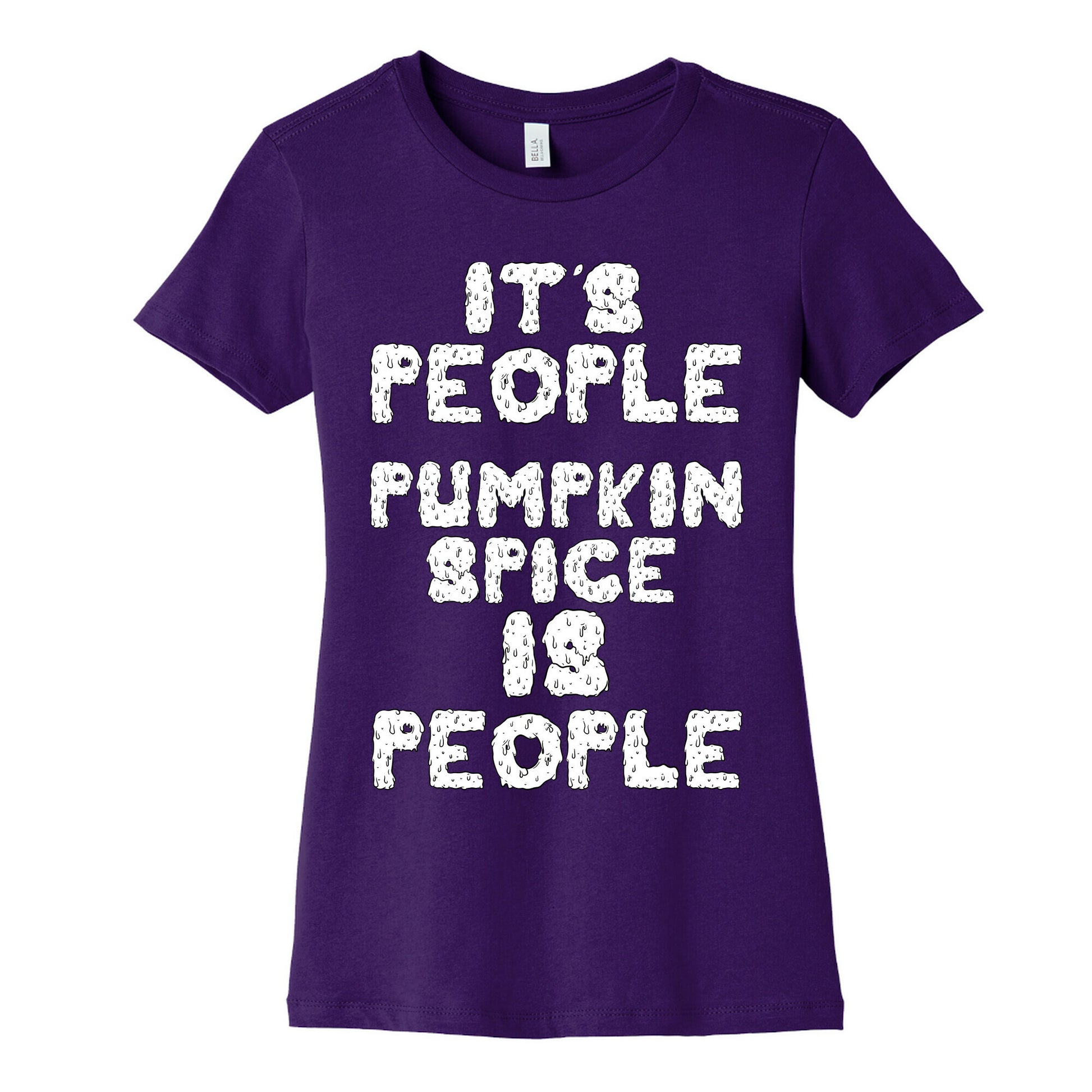 Pumpkin Spice is People Women's Cotton Tee