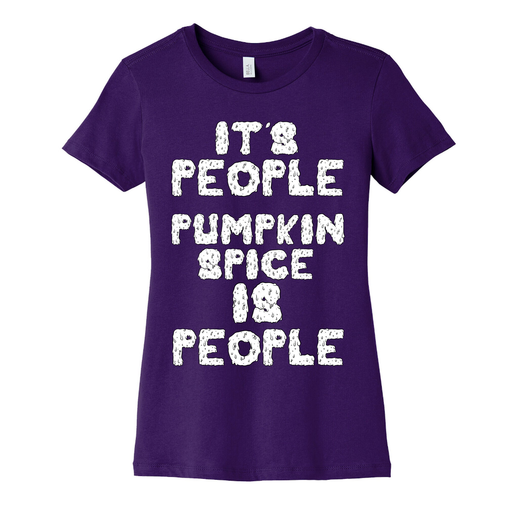 Pumpkin Spice is People Women's Cotton Tee