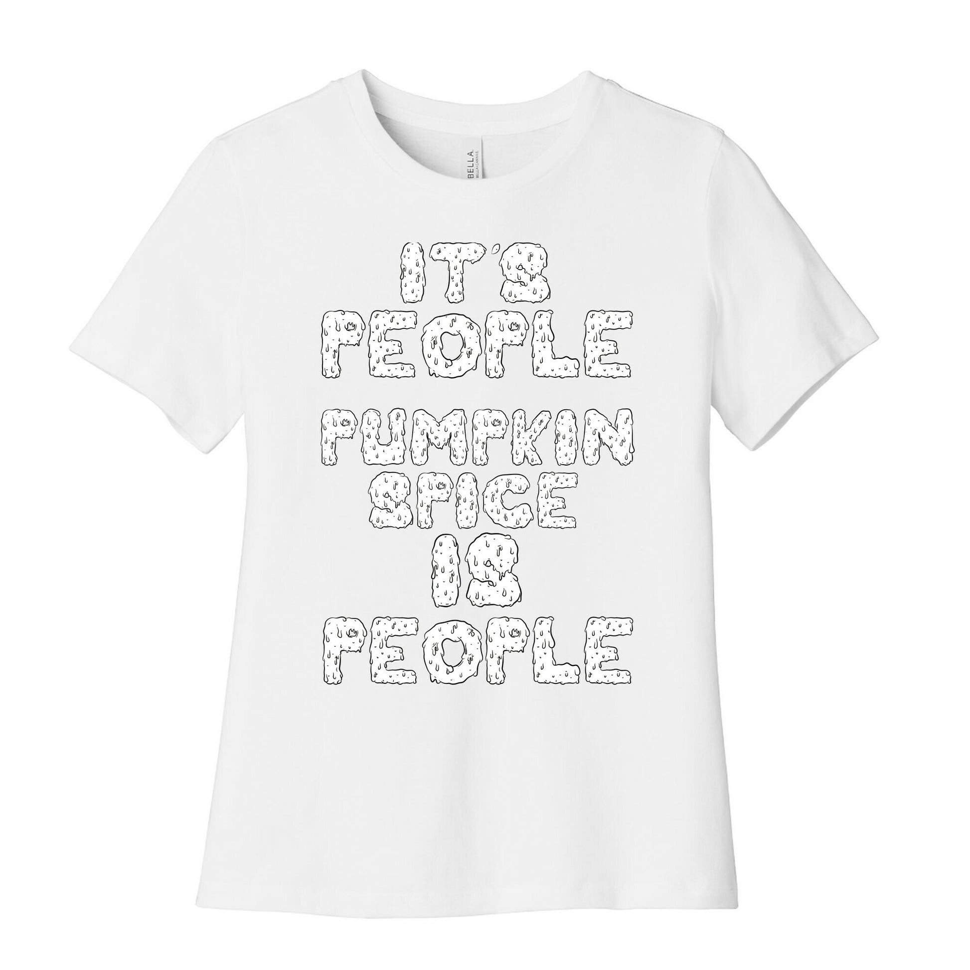 Pumpkin Spice is People Women's Cotton Tee