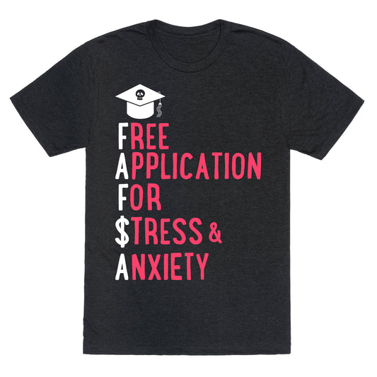 FAFSA Unisex Triblend Tee