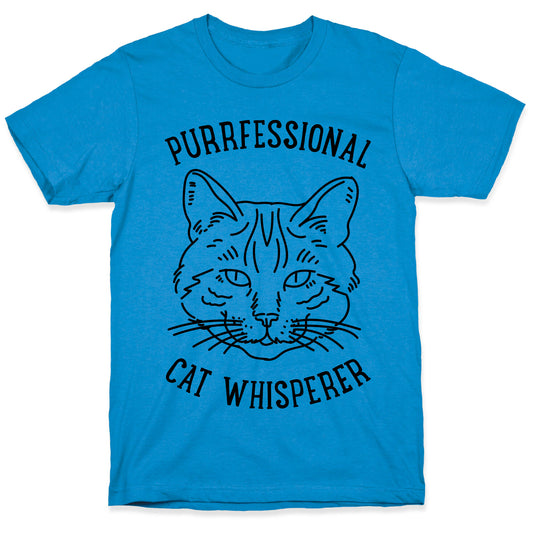 Purrfessional Cat Whisperer T-Shirt